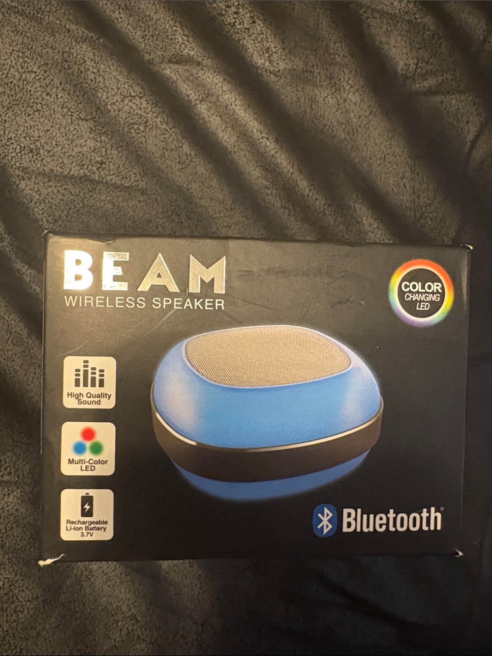 Beam Wireless Bluetooth Speaker - Blue